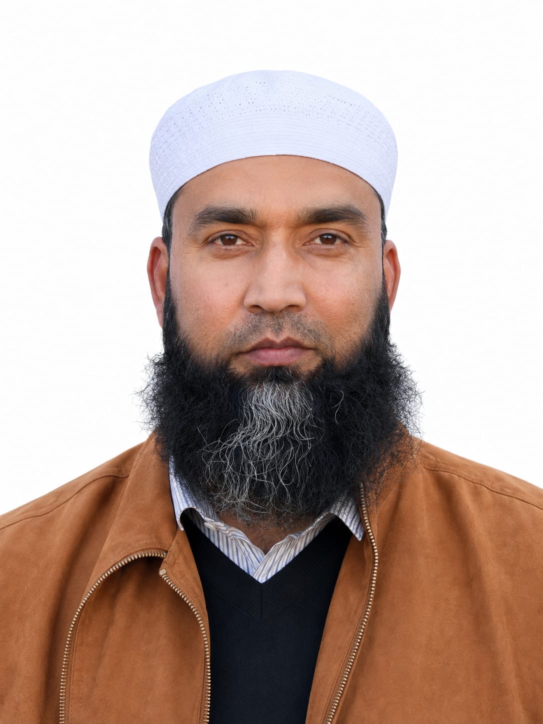 Portrait of the Principal of Ali Public School Lolab